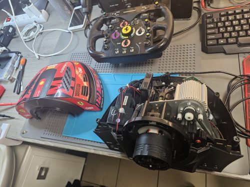 Autosimulaatori mangurooli Thrustmaster remont ja diagnostika Tallinn arvutiabi-esoft